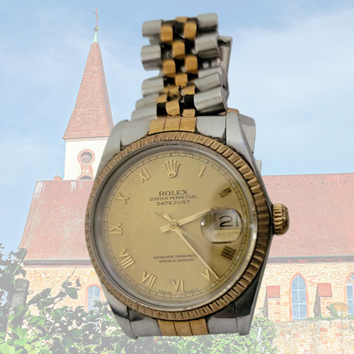 勞力士（Rolex）Datejust 系列雙色金（不鏽鋼與黃金）腕錶