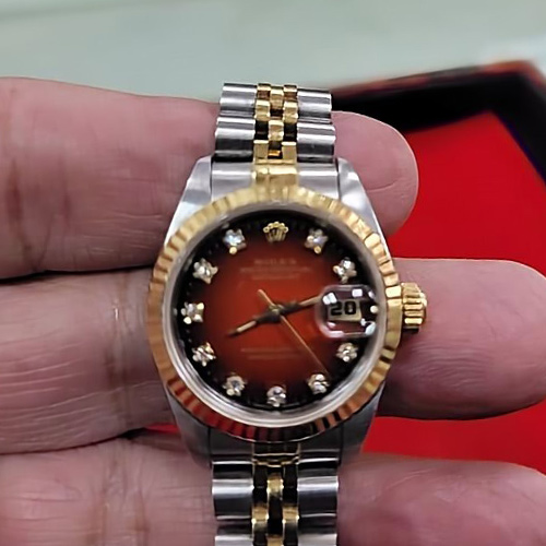 勞力士（Rolex）Datejust系列金鋼女腕錶 