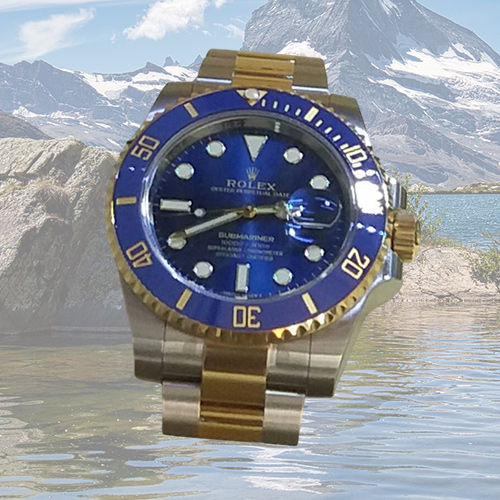 勞力士116613LB ROLEX 藍水鬼18K金