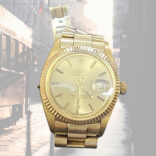 勞力士Datejust 36 Ref. 1601 18K 黃金腕錶