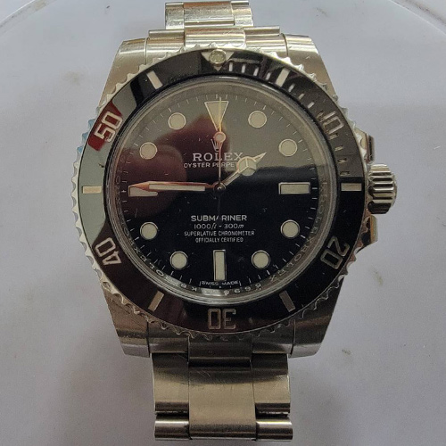 勞力士ROLEX 型號124060 黑水鬼