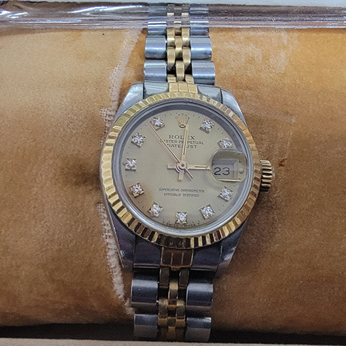 勞力士ROLEX 69173 紅蟳女錶