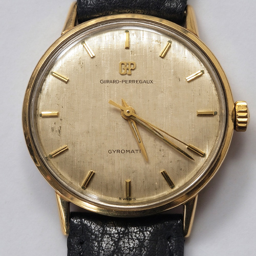 芝柏（Girard-Perregaux）Gyromatic 自動上鍊古董男錶