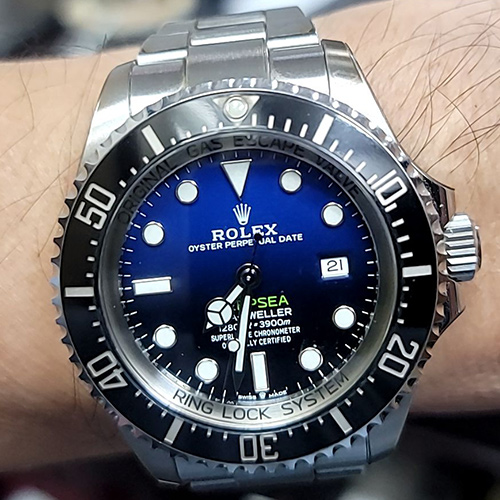 Rolex 勞力士136660 漸層藍水鬼王