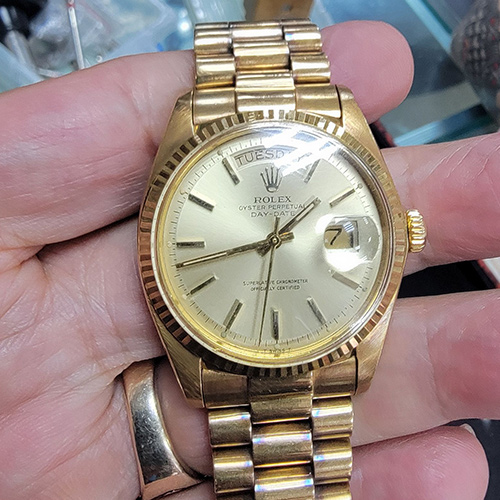 Rolex 勞力士1803 DAY-DATE-18K金(總統錶)