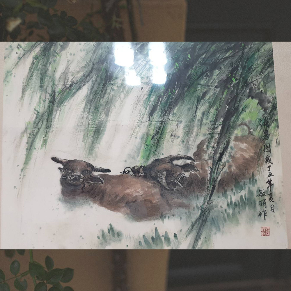 水墨意蘊畫作