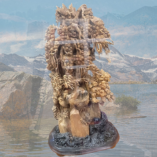 沉香木雕刻擺件