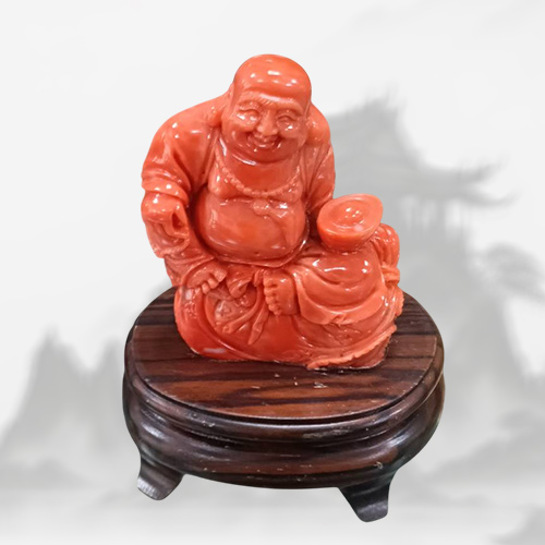珊瑚雕 彌勒佛