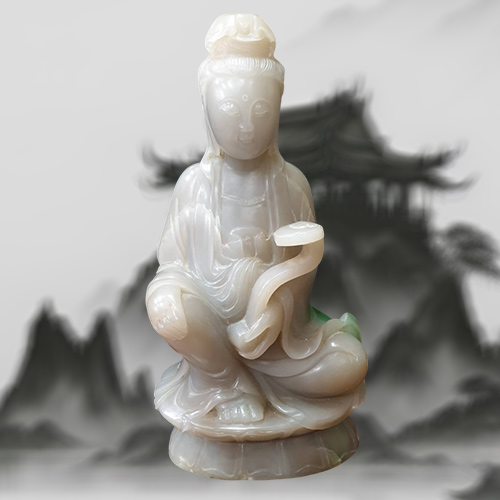 白玉觀音