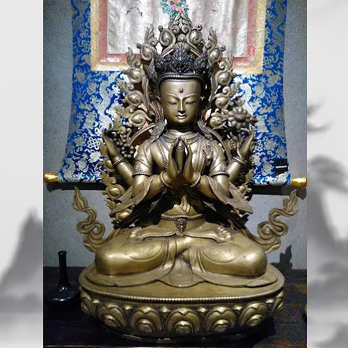 西藏神像擺件
