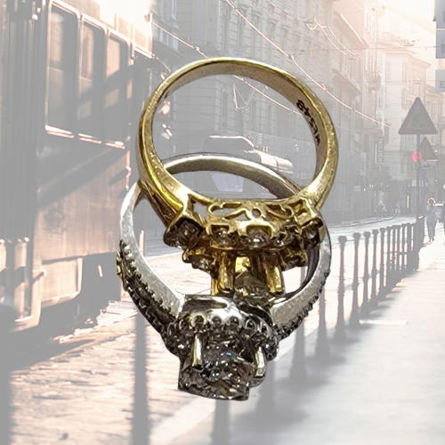 鑽石寶石鑲嵌戒指