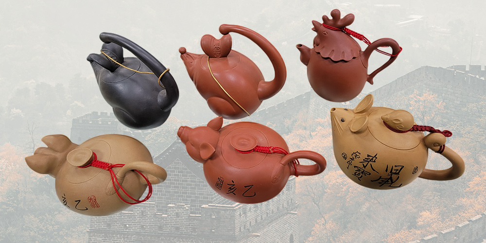 十二生肖主題宜興紫砂壺
