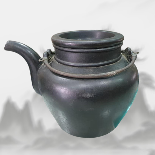 宜興紫砂提樑壺