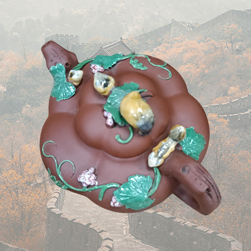 立體裝飾紫砂壺