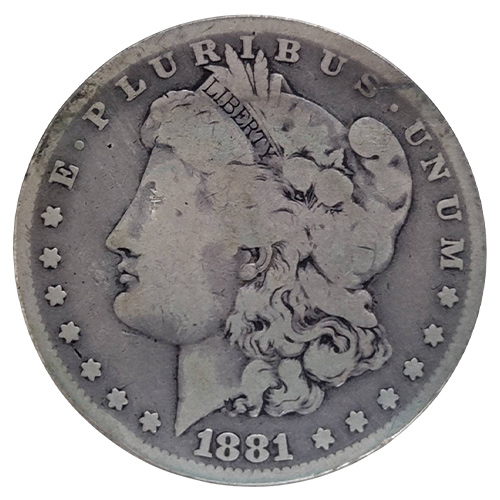 1881摩根美元硬幣