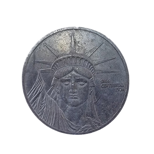 1986年美國liberty trade silver 銀幣1盎司